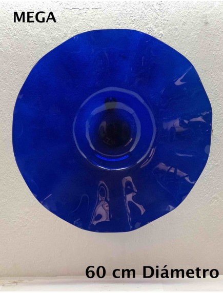 Plato Pared MEGA Cobalto